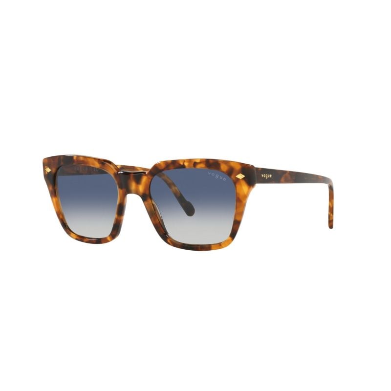 Vogue Eyewear Havana honey grey gradient blue
