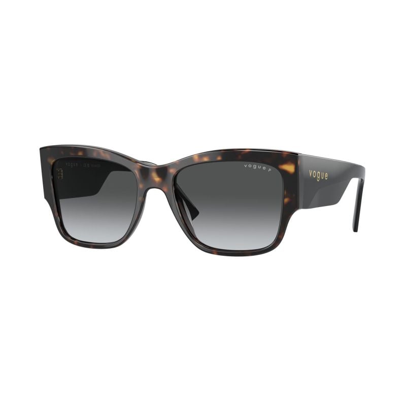 Vogue Eyewear Dark Havana Black Grey Gradient Dark Grey Polar - 54