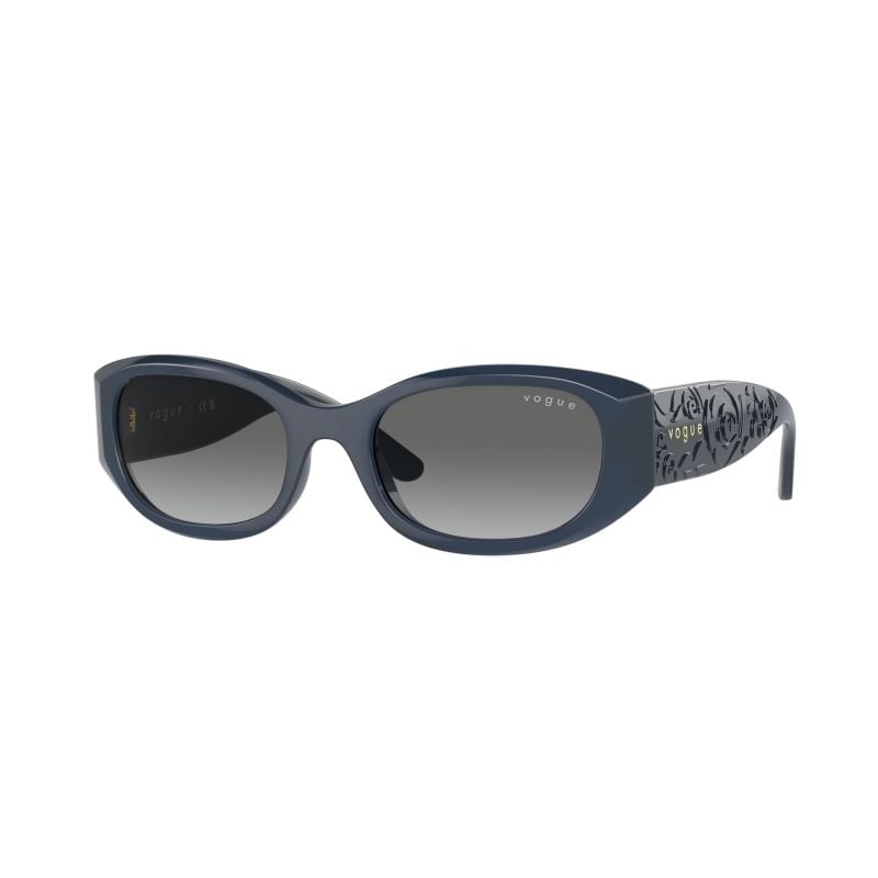 Vogue Eyewear Opal Dark Blue Full Dark Blue Grey Gradient Dark Grey - 52
