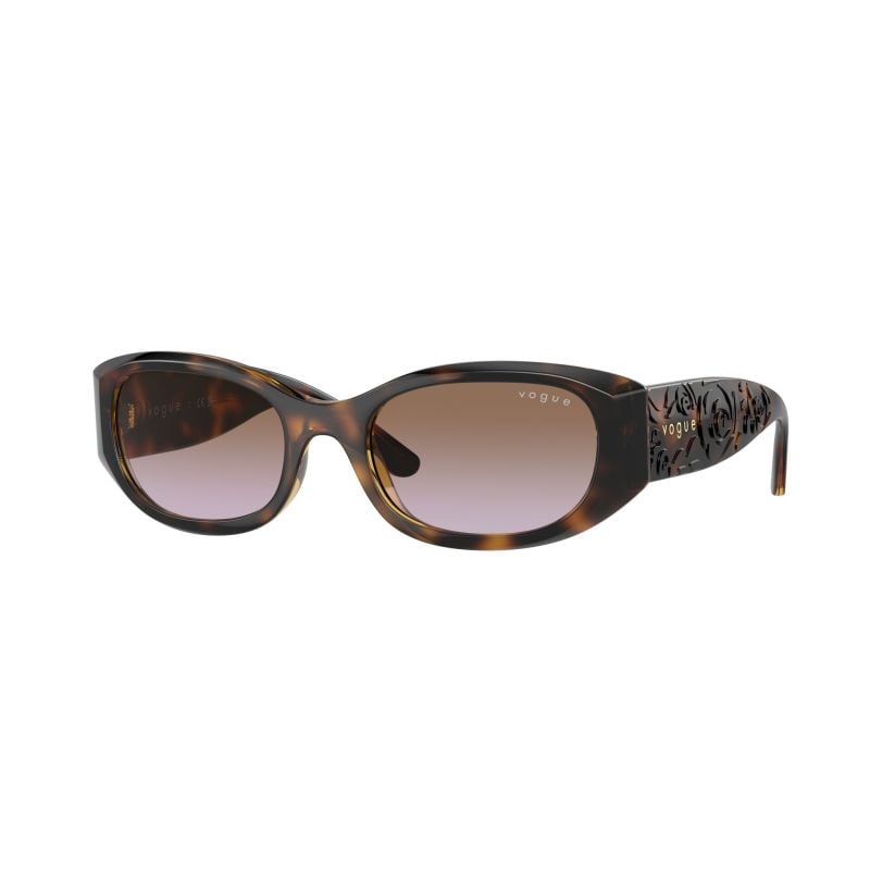 Vogue Eyewear Dark Havana Dark Havana Violet Gradient Brown - 52