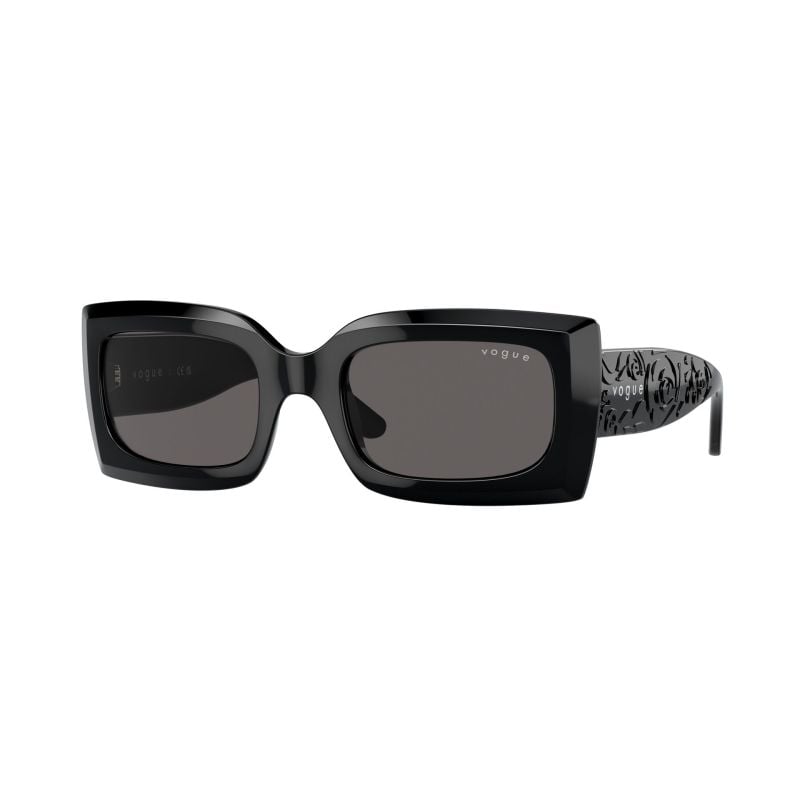 Vogue Eyewear Black Black Black Smoke - 52