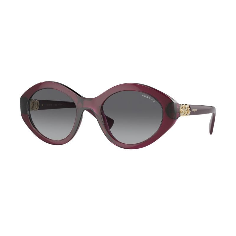 Vogue Eyewear Full Bordeaux Gradient Grey Polar (52) 0VO5576SB