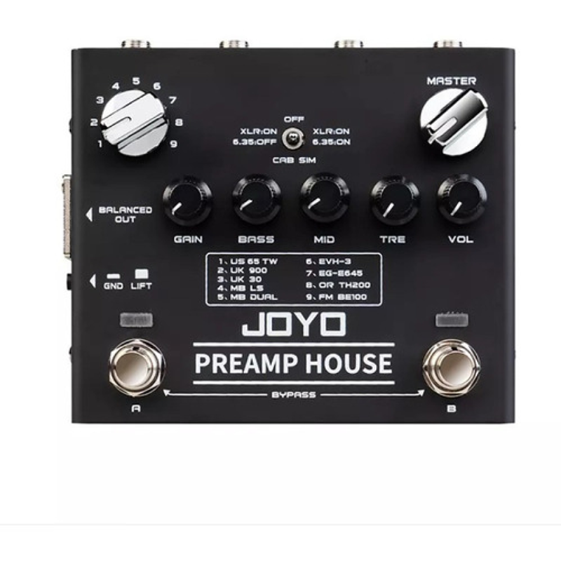 Pedal Joyo Preamp House Amp Modeler - Serie Revolution