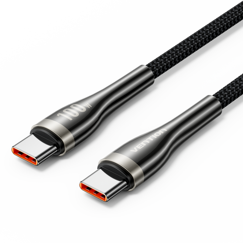 Cable Vention USB-C a USB-C 100W 5A PD 3.1 
