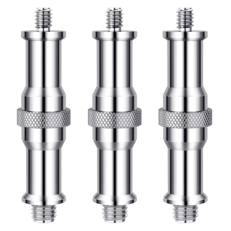 Adaptador de Tornillo Roscado Convertidor Macho de Metal estándar de 1/4” a 3/8” de Neewer ST23