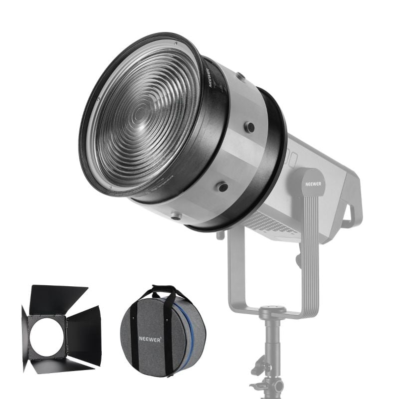 Lente Fresnel Neewer CSF10 de 10" con ángulo de haz de 10-35°
