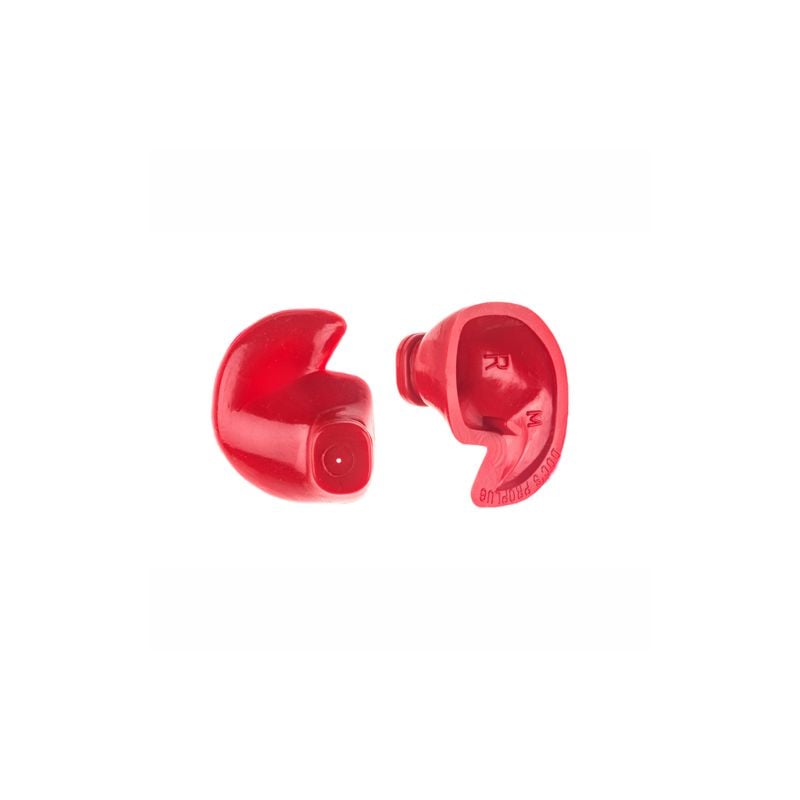 Tapones Proplugs de Doc - ventilados, rojos sin correa
