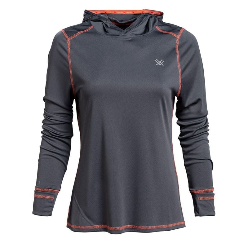 Hoddie de Mujer Vortex SUN SLAYER Gris