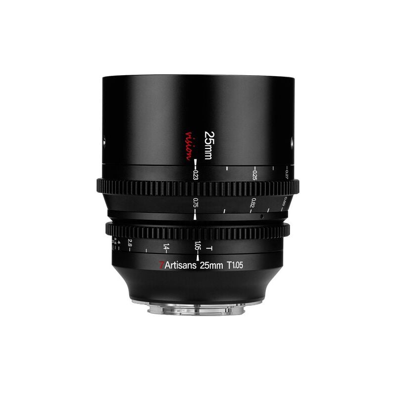 Lente 7artisans  25mm T1.05 Visión Cine
