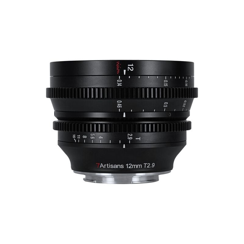 Lente de Cine 7Artisans T2.9 de 12mm 