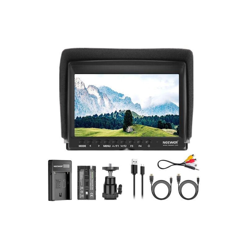 Kit Monitor Neewer F100 HD de 7"