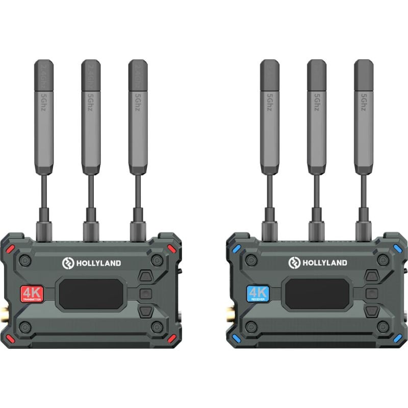 Sistema de transmisión de video inalámbrico Hollyland Pyro S 4K HDMI/SDI