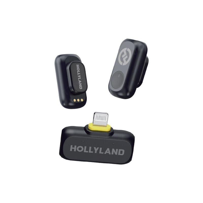 Micrófono Inalámbrico Lightning Hollyland LARK A1 Mini Duo