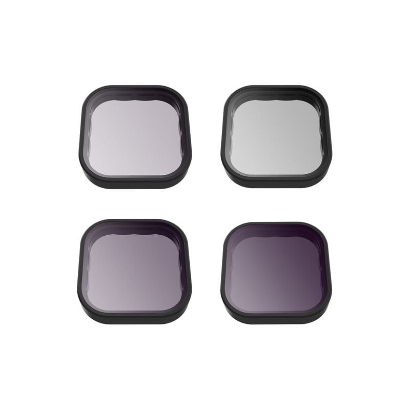 Set de 4 Filtros Telesin ND8/16/32 + CPL para GoPro HERO13 Black