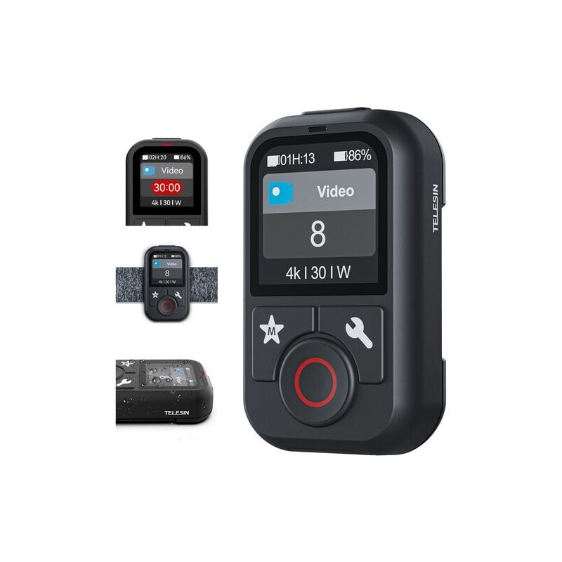 Control Remoto Bluetooth Telesin para GoPro HERO13/12/11/10/9 y MAX