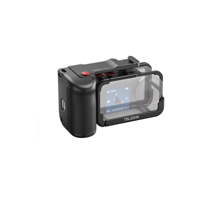 Empuñadura Telesin para DJI Osmo Action 5 Pro, 4 y 3