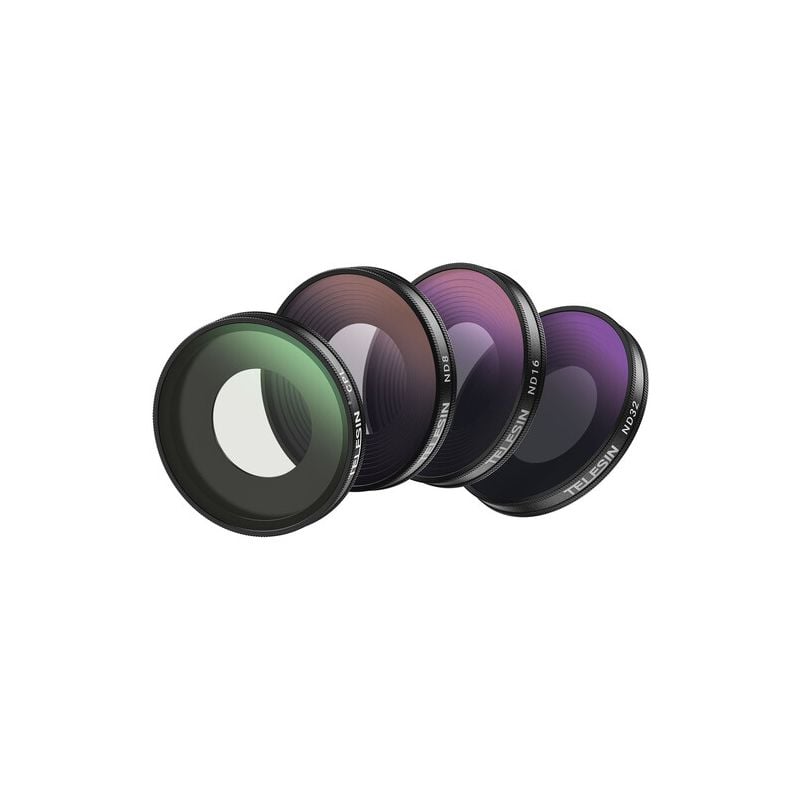 Kit de 4 Filtros Telesin ND8/16/32 + CPL para Insta360 GO Ultra