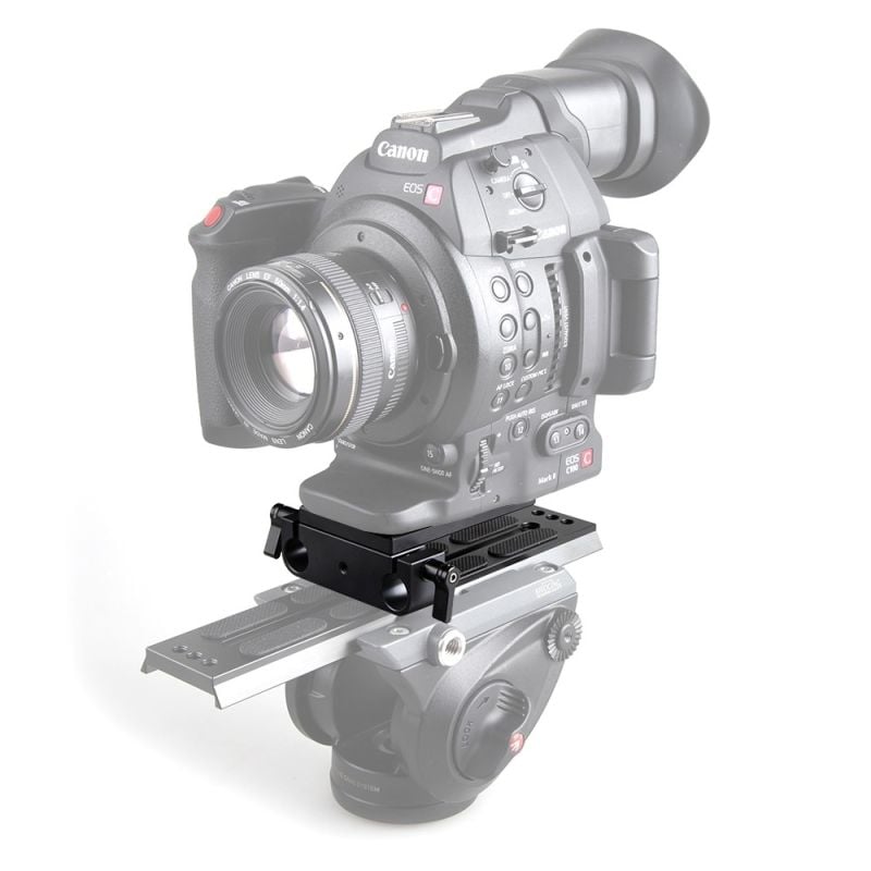 Placa Base con Abrazadera de Varilla Doble de 15mm Smallrig