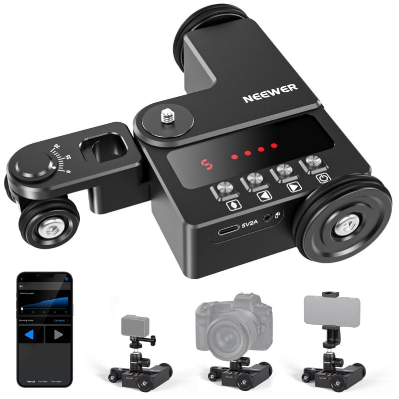 Dolly Motorizado Neewer DL200 con Control App