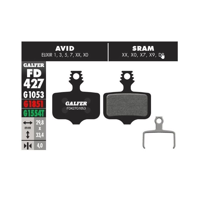 GALFER PASTILLAS AVID ELIXIR 1, 3, 5, 7 XX Y X0