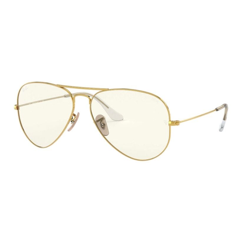 Lentes Fotocromaticas Transparentes Ray-Ban Aviador