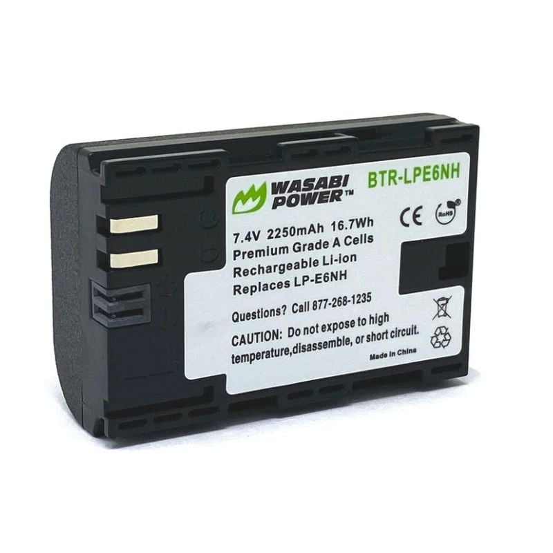 Batería Wasabi Power Canon LP-E6NH