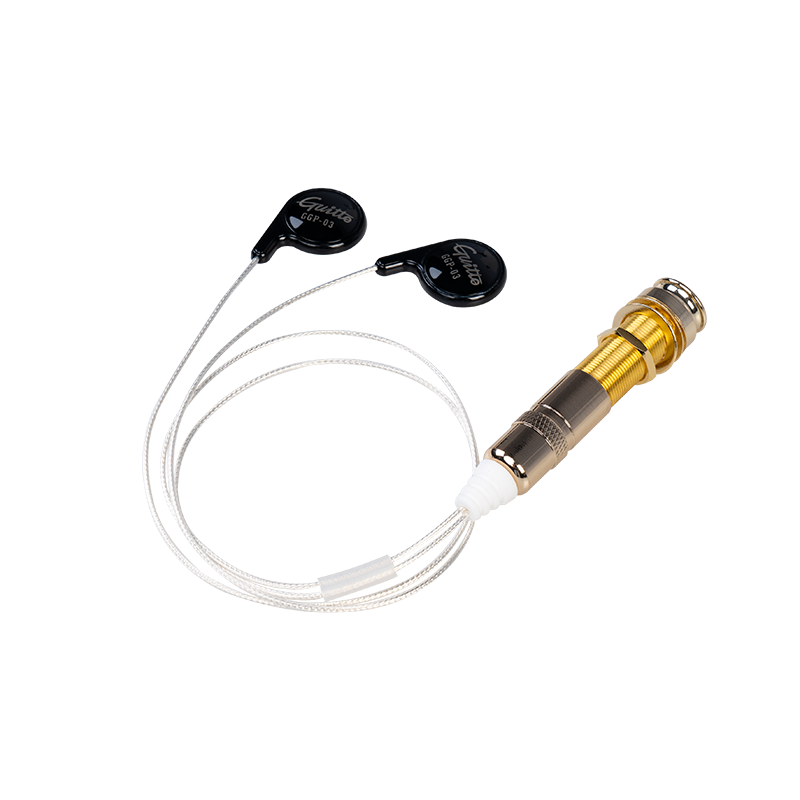 Pickup Piezo 2 en 1 para instrumentos acústicos Guitto