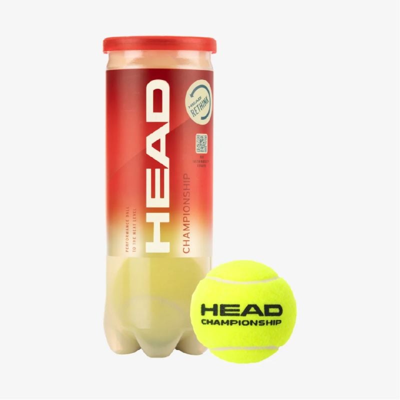 Lata individual de 3 pelotas de tenis HEAD CHAMPIONSHIP