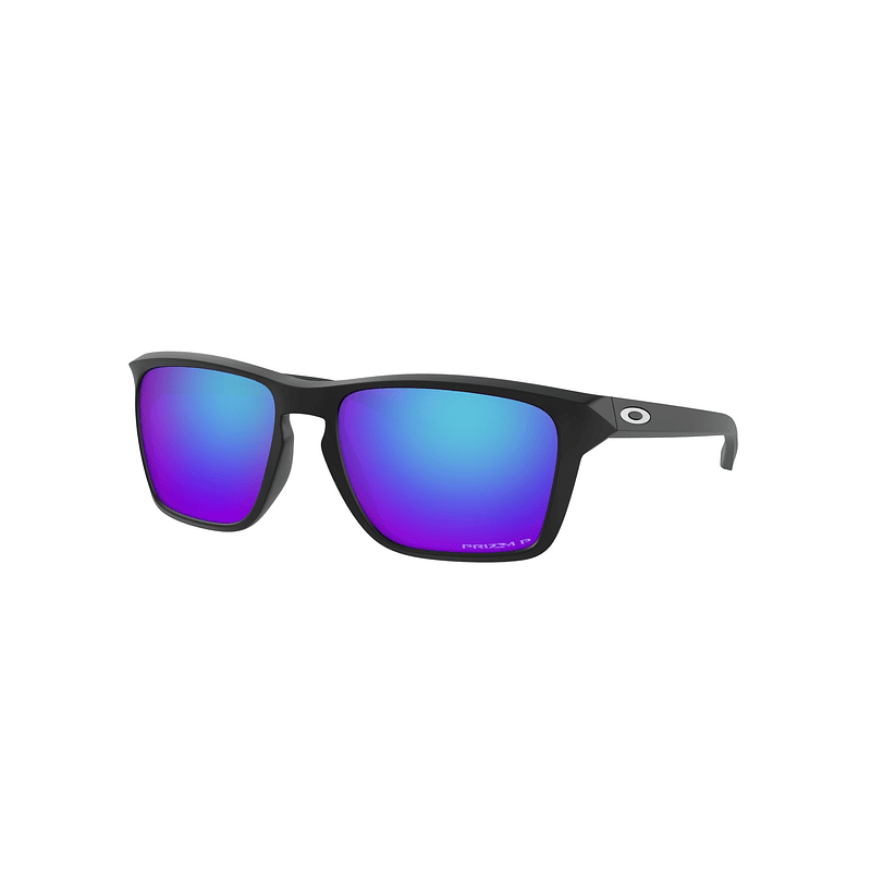Lentes Oakley Sylas Matte Black  Prizm Sapphire Polarizado