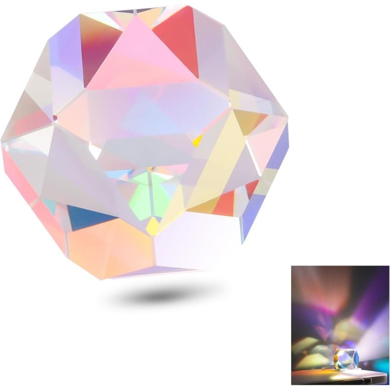 Prisma Poliedro de Cristal K9 de 20 mm de - Neewer