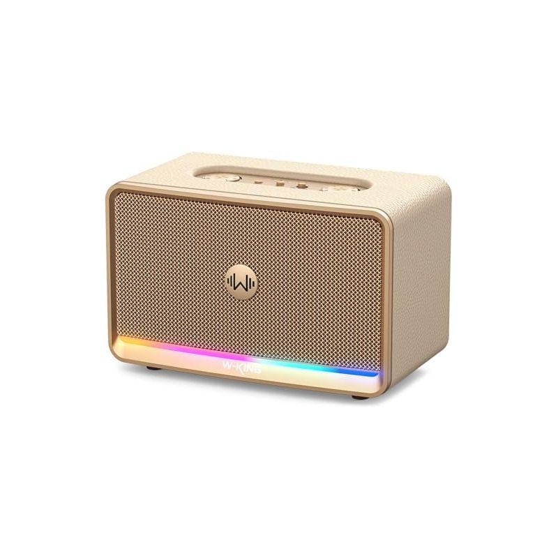 Parlante Bluetooth W-KING H330 Retro 210W Máx