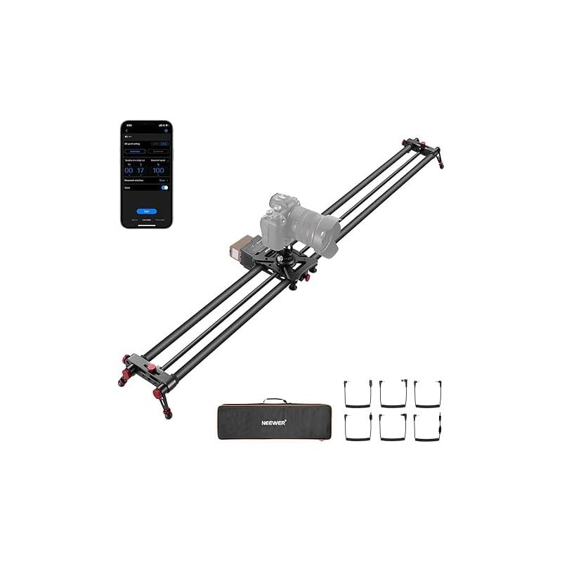 Slider Motorizado Fibra de Carbono con Batería Neewer