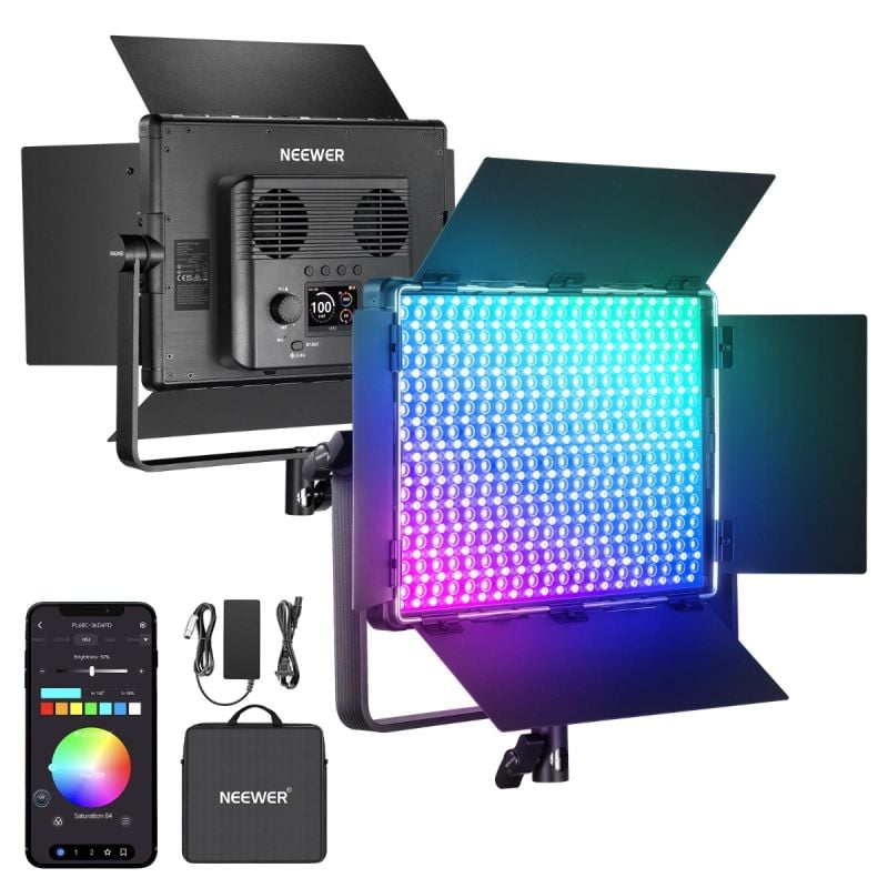 Luz de Video LED RGB Profesional de 60W  NEEWER PL60C