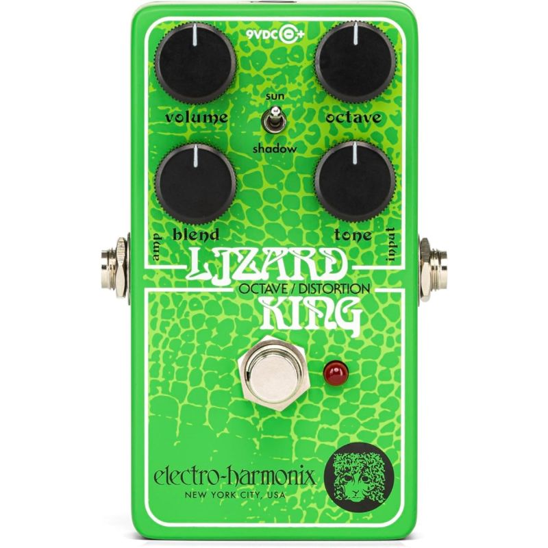 Octava de bajo y distorsión Lizard King Electro Harmonix
