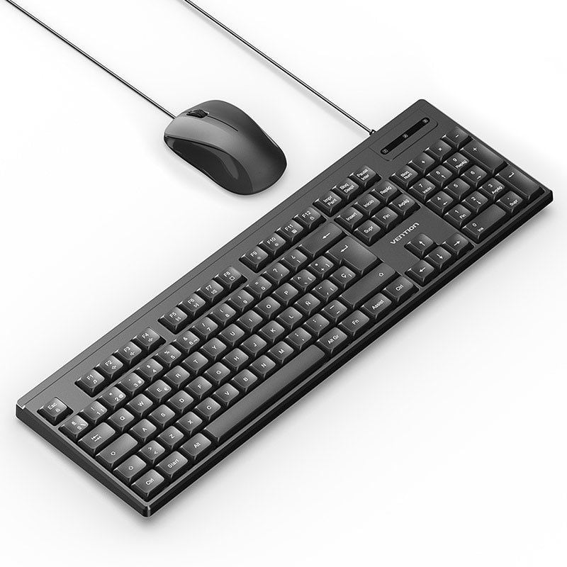 Combo Teclado y Mouse Vention USB 