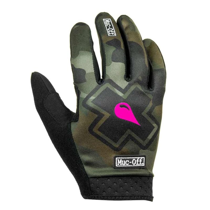 Guantes de MTB camuflaje Muc-Off Talla L