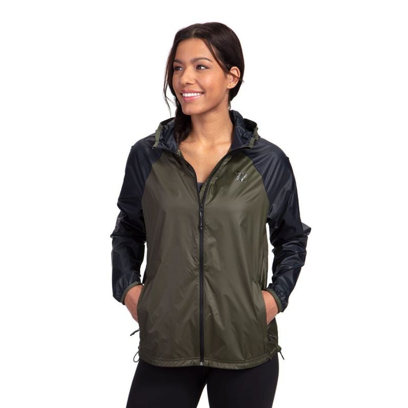Cortaviento de Mujer Vortex STORM SILENCER Verde