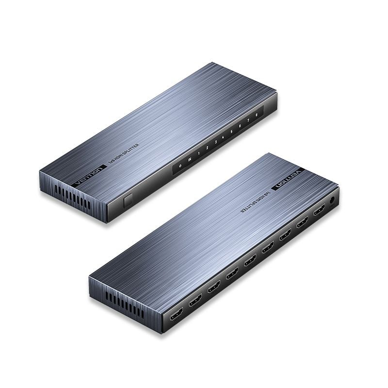 Hub 8 en 1 HDMI 4K 3D Vention 