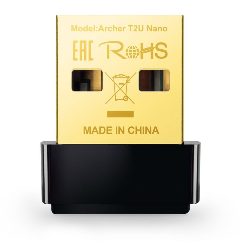 Adaptador Inalámbrico USB de Banda Dual AC600 TP-Link  Archer T2U