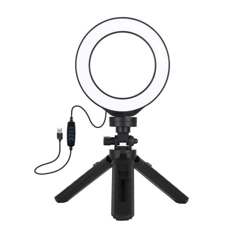 Aro de Luz Regulable de 12cm USB Puluz