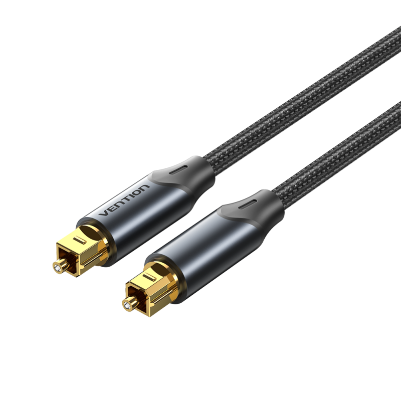 Cable de Fibra Optica Toslink s/PDIF 24K Gold - Vention