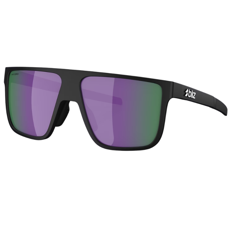 Lentes deportivos Bliz A003 Matte Black Purple Multi 0ZB7019