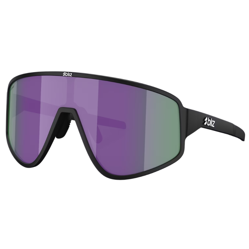 Lentes deportivos Bliz A004 Matte Black Purple Multi 0ZB7020