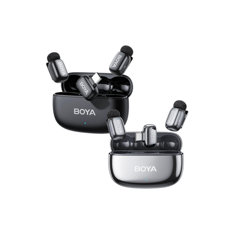 Micrófono Inalámbrico BOYA Mini 2-02 con IA