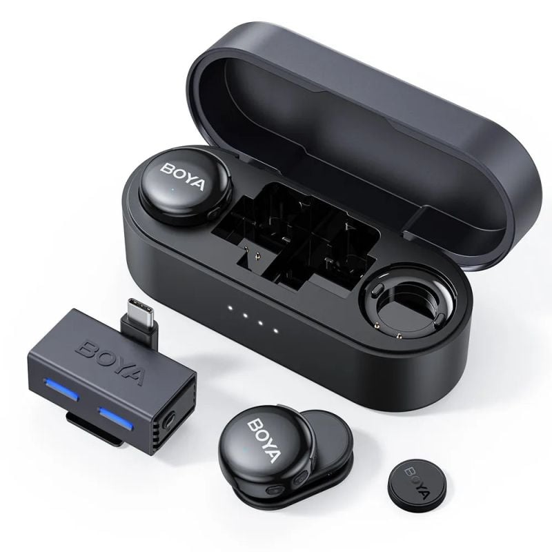 Micrófono Inalámbrico BOYA BoyaLink 3-02 Usb-C con IA Doble