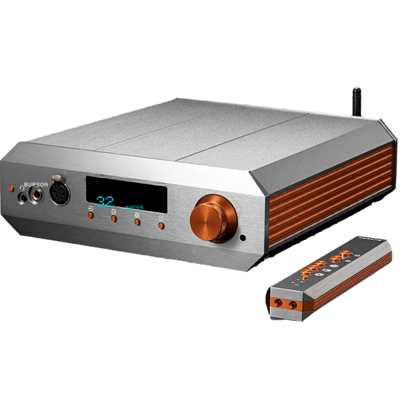  Amplificador de Audífonos Clase A Burson Voyager DAC 10W XLR Bluetooth