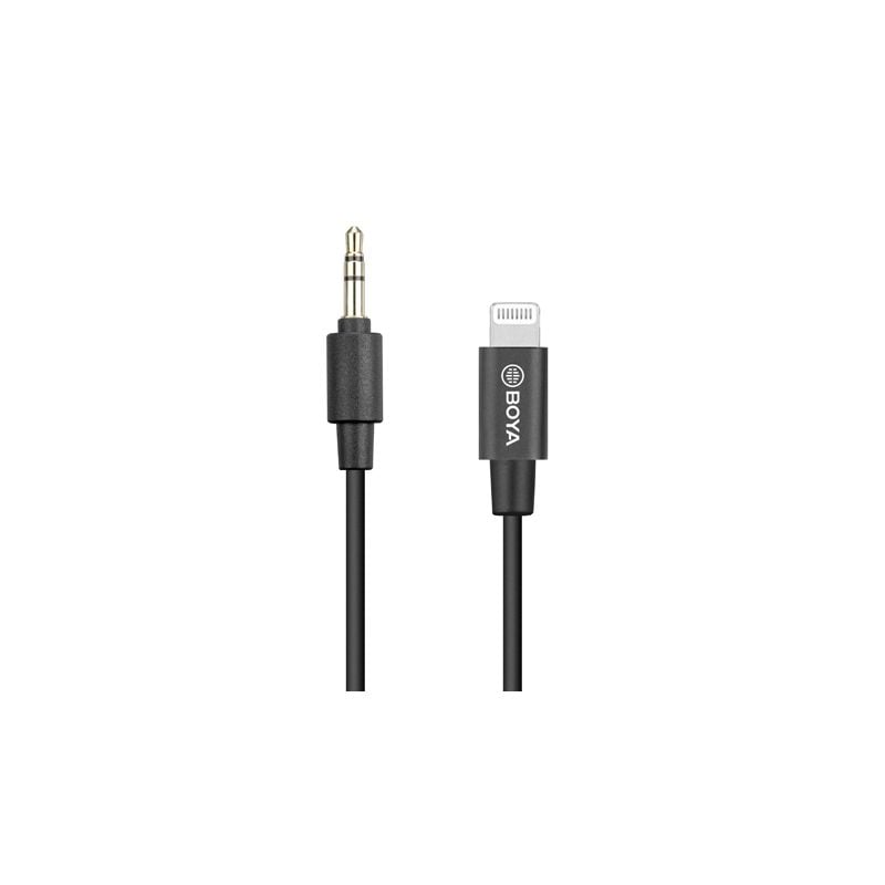 Adaptador de 3.5mm TRS a Lightning - Boya