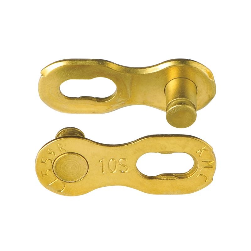 Conexion Cadena  KMC 11 Speed 2 Unidades Ti-Gold