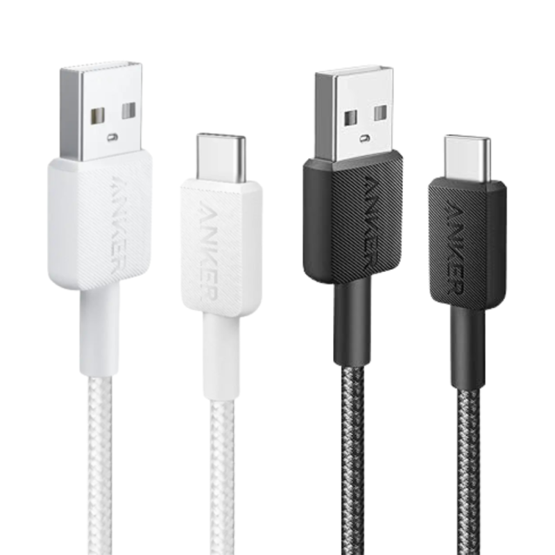Cable Anker 322 PowerLine USB-A a USB-C 0.9 m Trenzado 15W 