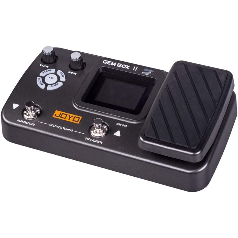 Multiefecto para Guitarra Joyo con Pantalla LCD y pedal